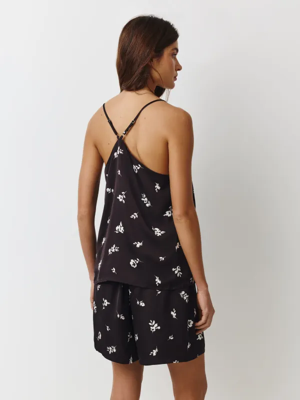 Топ женский, домашний, черно-белый, Leyra, image-3