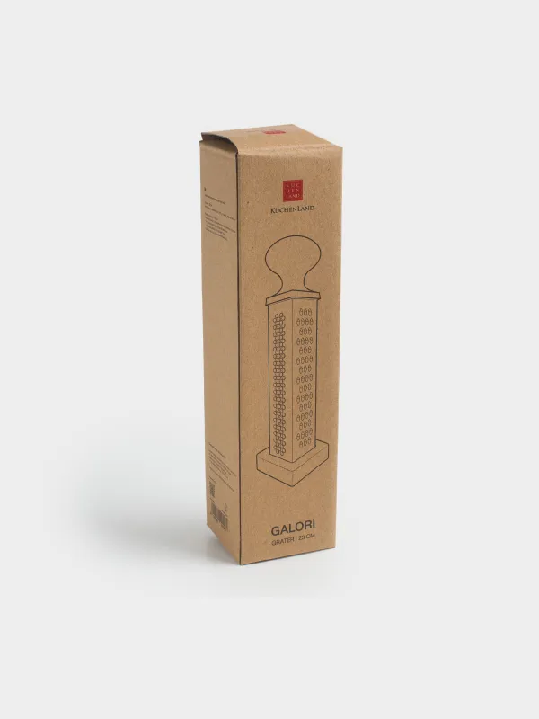 Терка, 23 см, на подставке, четырехгранная, сталь/пластик/дерево, Galori, image-8