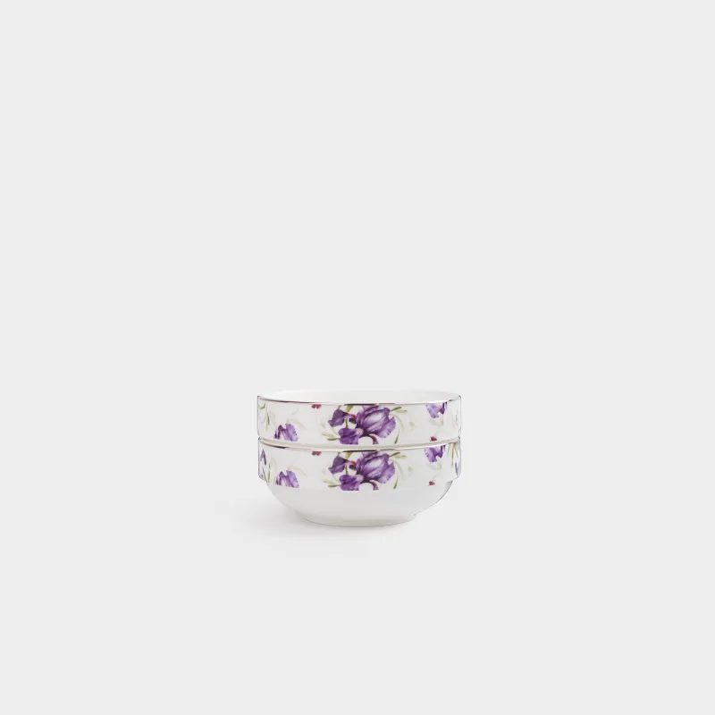 Пиала, 12х5 см, 2 шт, Ирис, Antarctica Flowers