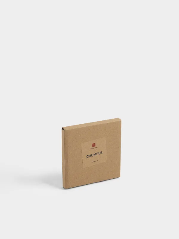 Подставка под кружку, с золотистым кантом, керамика D/пробка, Crumple, image-4