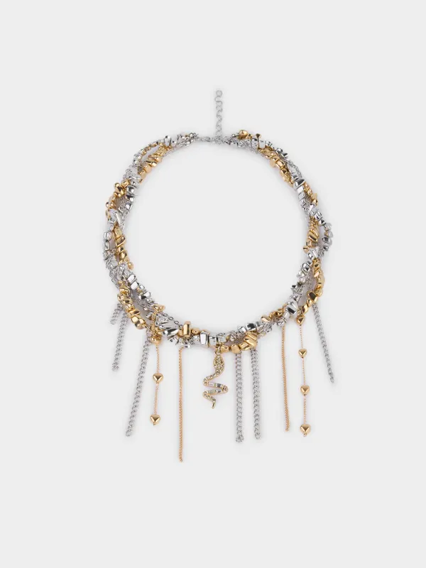 Колье, металл/стекло/акрил, Jewelry, image-0