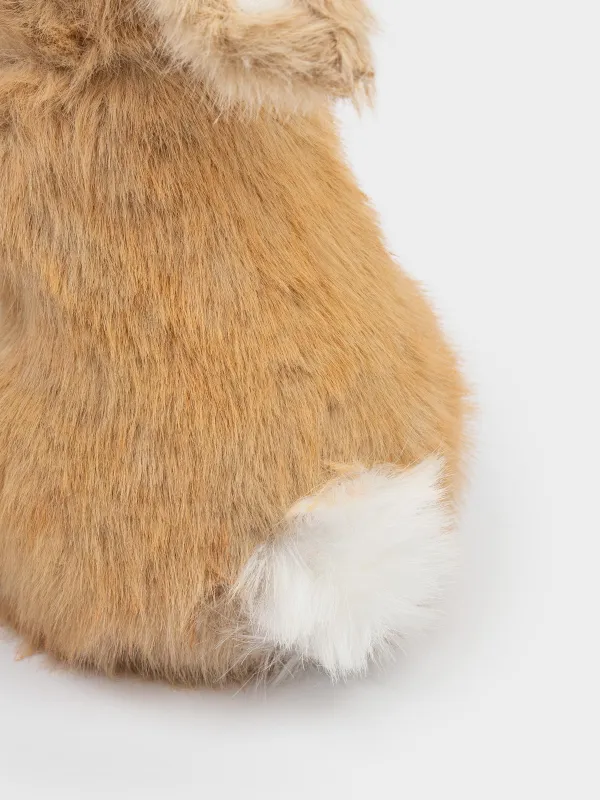 Сәндік бұйым, 16х26 см, жасанды үлбір, сарғылт-қоңыр, Қоян, Rabbit, image-3