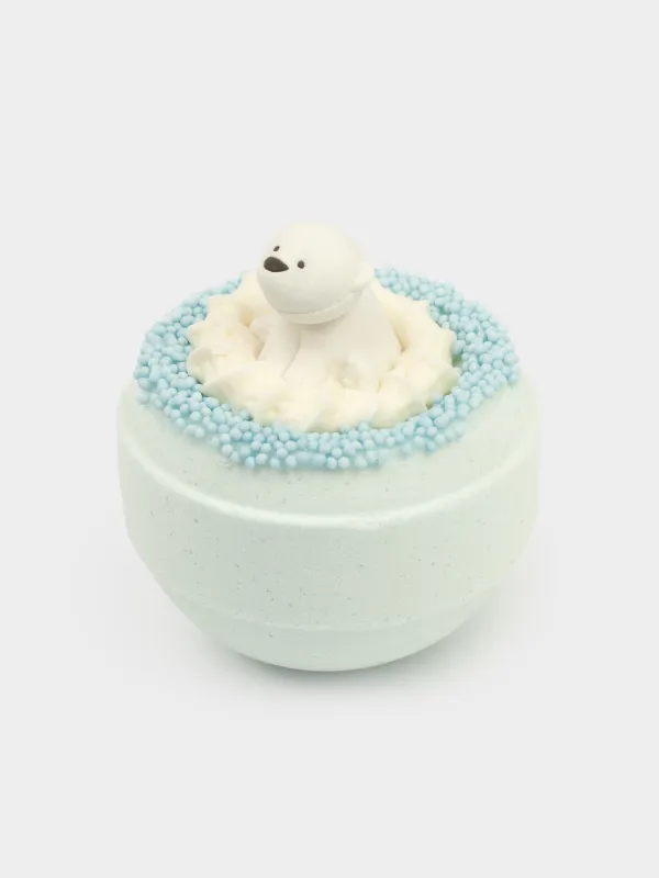 Бомбочка для ванны, с игрушкой, Ежевика, White bear, image-2