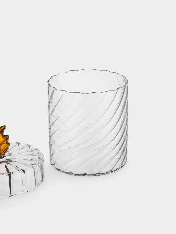 Емкость для хранения, 560 мл, Янтарный лист, Naiad, image-3