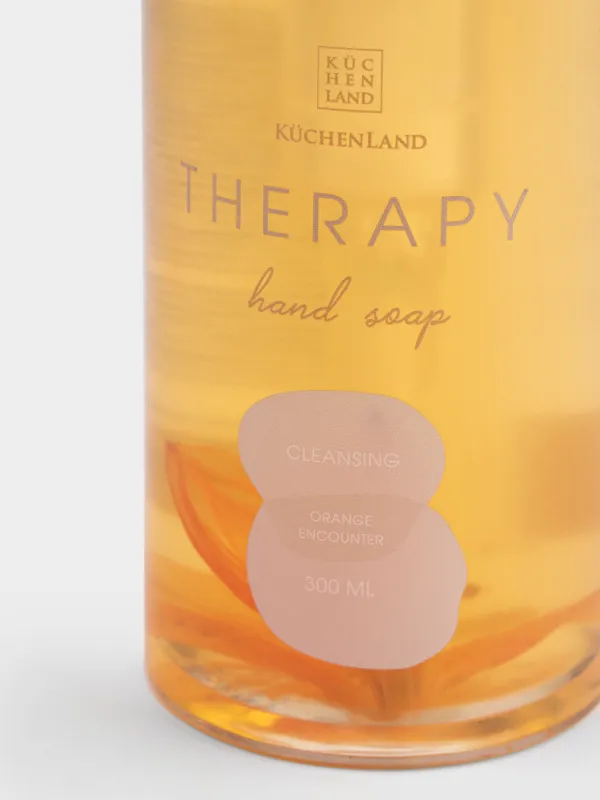 Қолға арналған сұйық сабын, 300 мл, гүлі бар, Orange encounter, Therapy, image-2