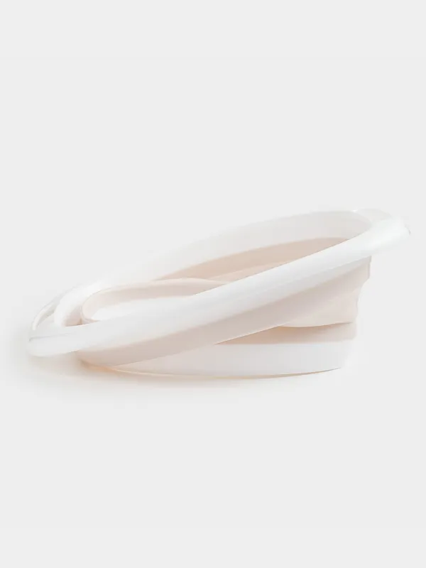 Жиналмалы шылапшын, 5 л, түбі қырлы, пластик/резеңке, сарғылт-қоңыр-қызғылт, Foldaway, image-3