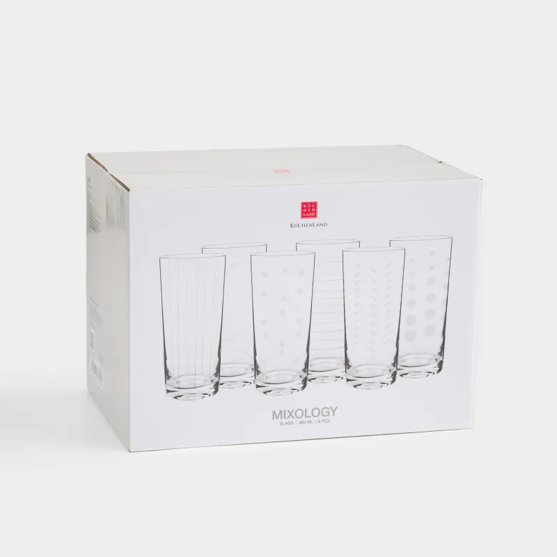 Стақан, 460 мл, 6 дана, шыны, Mixology, image-4