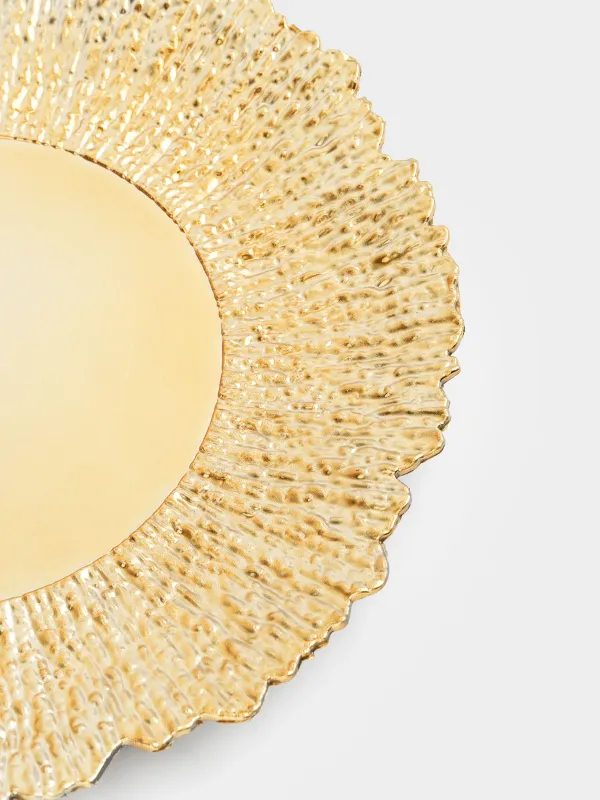 Тарелка подстановочная, 33 см, Льдина, Plastic ice, image-3