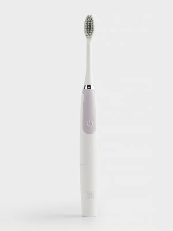 Тіс щеткасы, электрлік, 1 режим, 3 саптама, сарғылт-қоңыр, Manny, image-0