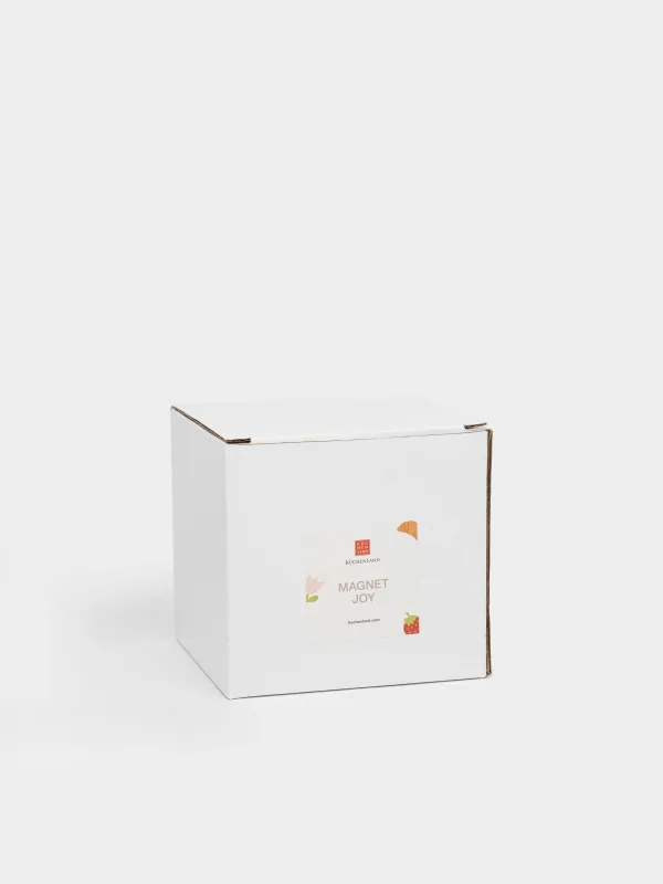 Саптыаяқ, 400 мл, магниттері бар, керамика, ақ, Кішкентай қуаныштар, Magnet joy, image-5