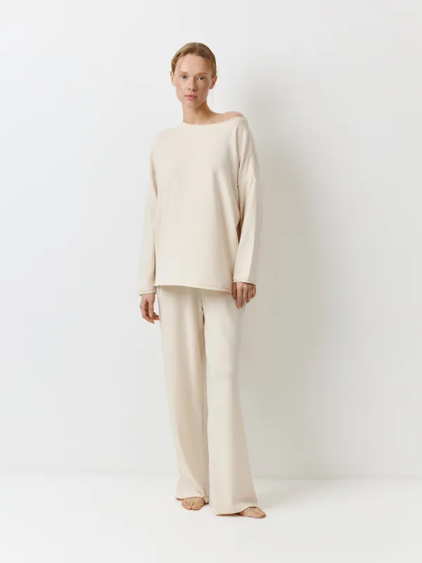 Лонгслив женский, домашний, Ainra, image-1