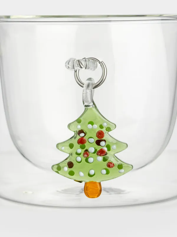 Кружка, 330 мл, с подвеской, Елка, Air figure, image-1