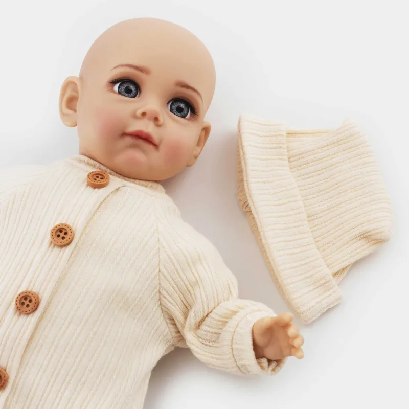 Қуыршақ, 35 см, музыкалық, ПВХ, киімдегі қуыршақ, Childhood, image-4