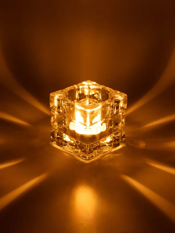 Шам ұстағыш, 6 см, шай шамына арналған, шыны Р, Zero, image-6