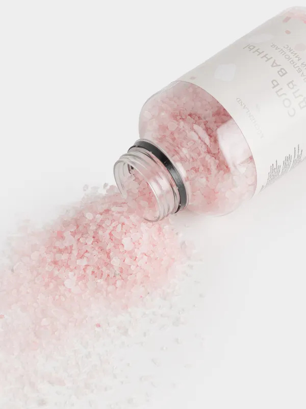 Ваннаға арналған тұз, 500 гр, ақ және қызғылт, жидек қоспасы, Fragrant salt, image-1