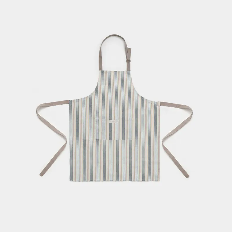 Фартук, 65х85 см, хлопок, молочный, Полосы, Stripes kitchen