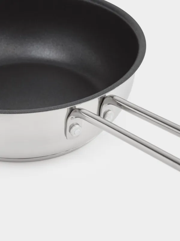 Набор посуды, 3 пр, сталь/стекло, Egoist lite, image-7