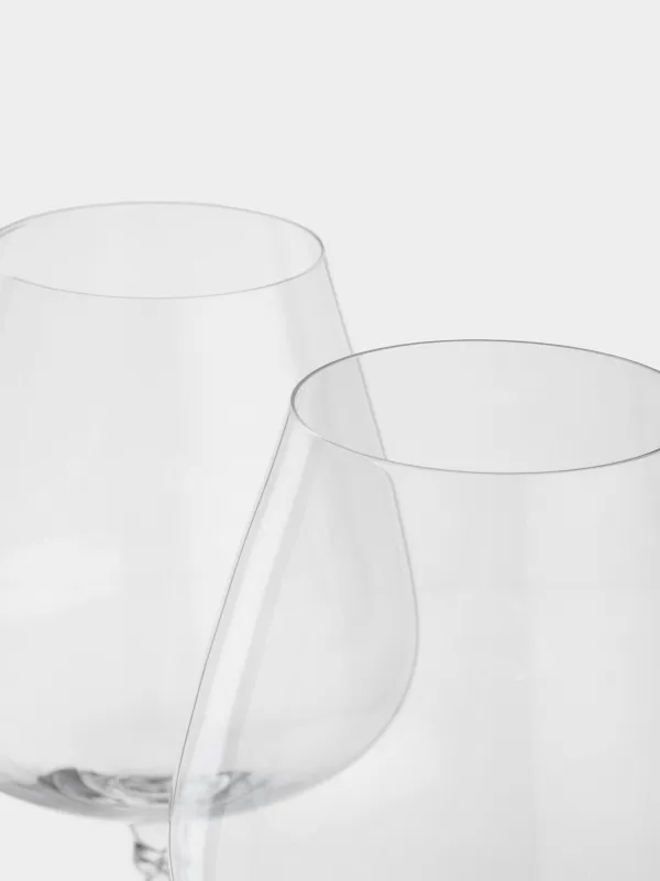 Қызыл шарап бокалы, 650 мл, 2 дана, хрусталь шыны, бұралған аяқ, Parma, image-2