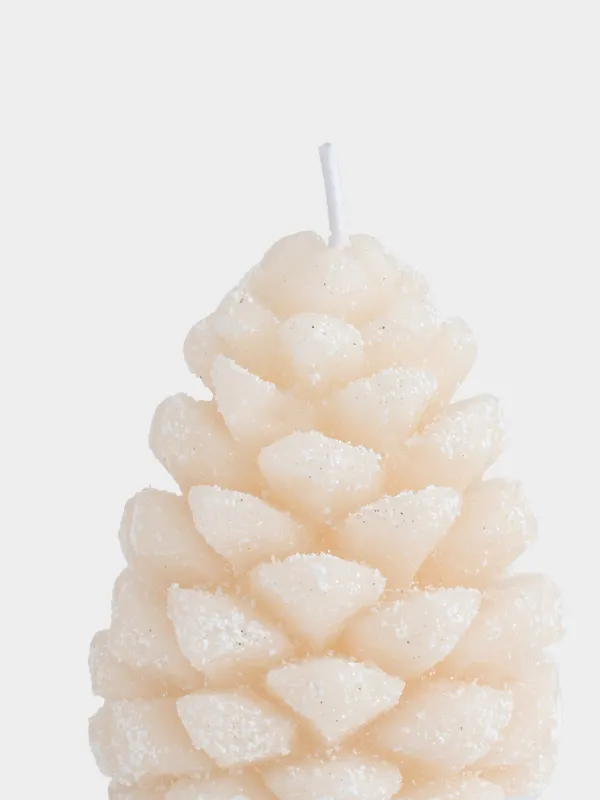 Шам, 6х9 см, сүт түстес, Шырша бүршігі, Winter delice, image-1