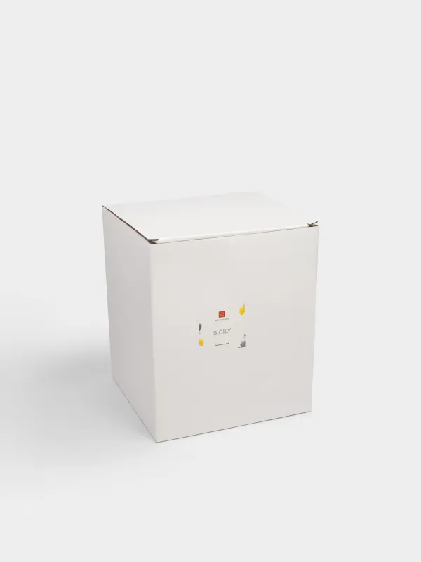 Құмыра, 1,7 л, керамика, сүт түстес, Лимон, Sicily, image-5