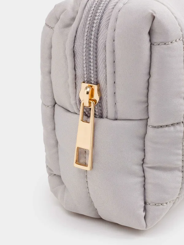 Косметичка, 18х11 см, стеганая, One stitch, image-3