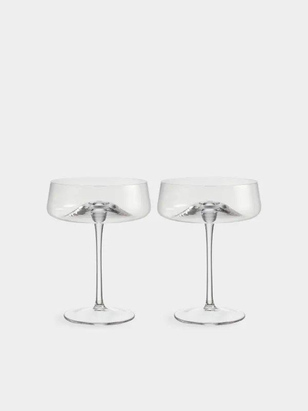 Шампан бокалы, 230 мл, 2 дана, шыны, Savelli, image-0