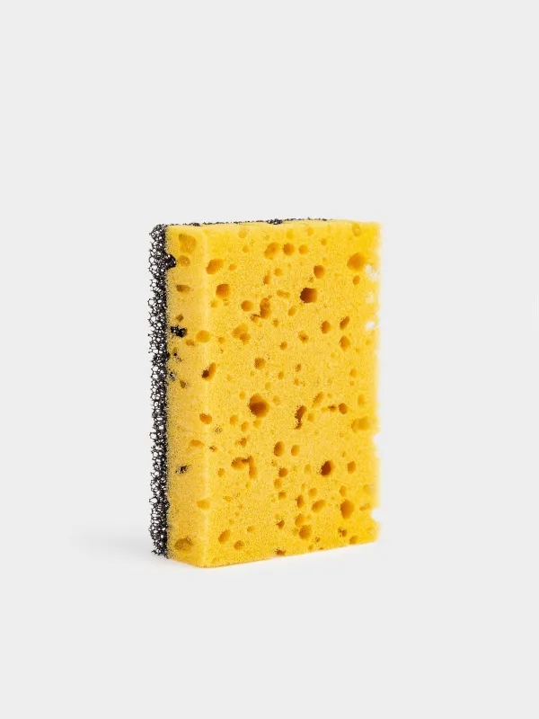 Губка для мытья посуды, 3 шт, Black clean, image-4