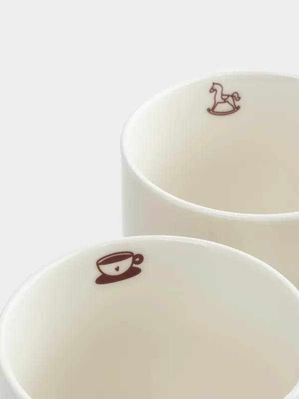 Саптыаяқ, 360 мл, 4 дана, фарфор N, Қысқы микс, Magic moments, image-4