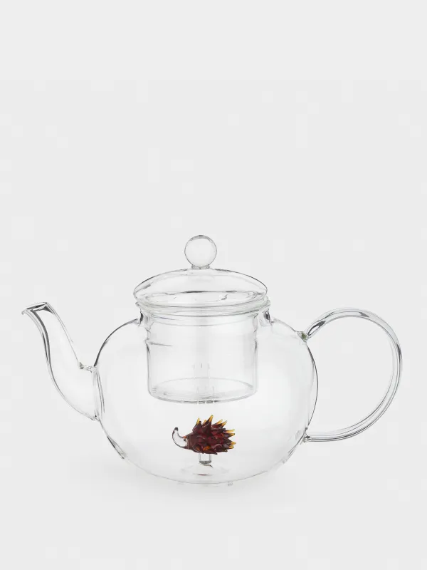 Чайник заварочный, 1 л, стекло Б, Янтарный ежик, Shape, image-0