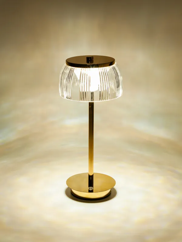 Сенсорлы шам, 31 см, сымсыз, темір/пластик, алтын түсті, Торшер, Fantastic gold, image-5