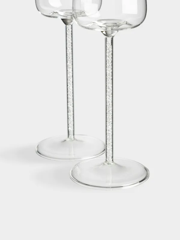 Шампан бокалы, 270 мл, 2 дана, шыны Б/страздар, Sorento crystal, image-1