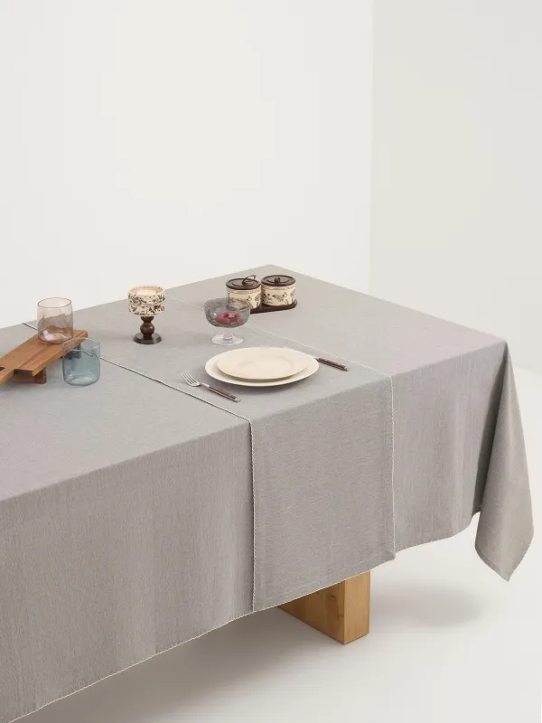 Дорожка настольная, с кружевом, Scalloped, image-6