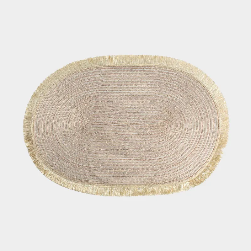 Аспаптарға арналған майлық, 30х45 см, жиегі бар, полиэстер, сопақ, алтын, Rotary shine