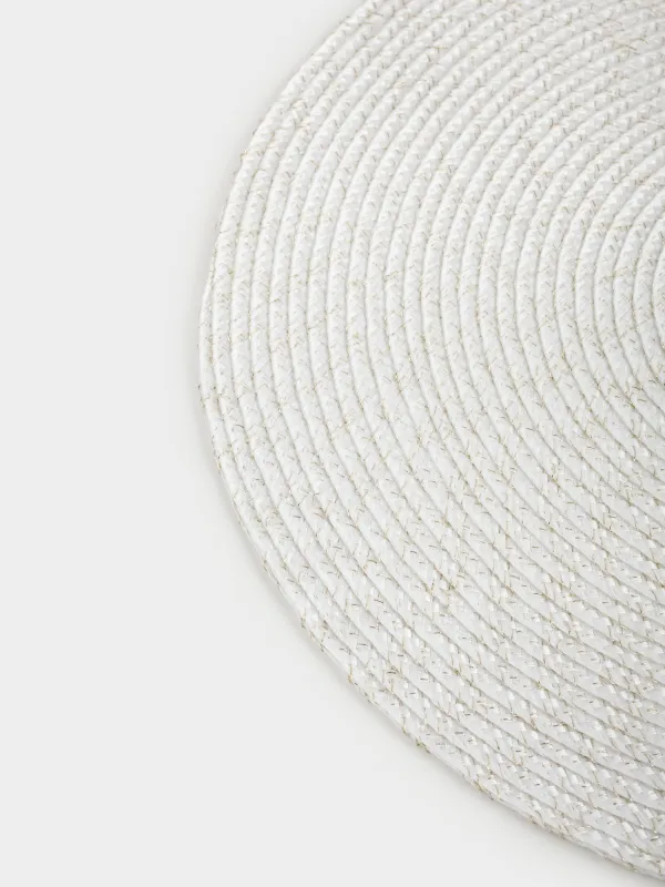 Аспаптарға арналған майлық, 38 см, полиэстер, дөңгелек, сүт түстес, Ring mix, image-2