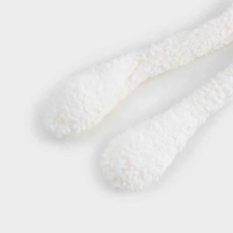 Сәндік жиек, 13х20 см, құлақтары көтеріледі, букле, сарғылт-қоңыр, Deer toy, image-3