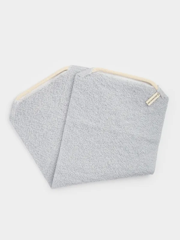 Жуғыш-денені жууға арналған таспа, 45х21 см, нейлон/мақта, сұр-көк, Unique spa, image-0