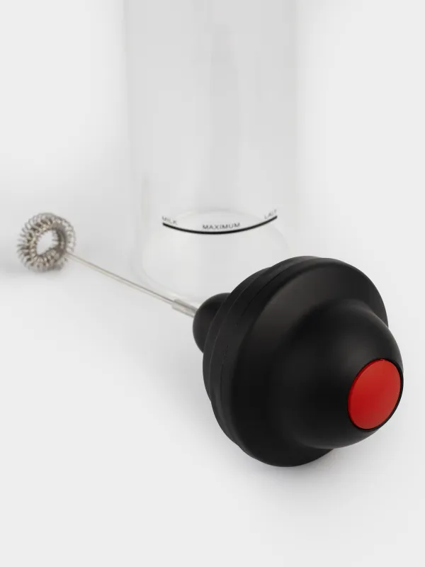 Сүт көбіктендіргіш, 450 мл, сыйымдылығы, шыны Б/пластик, қосымша жарық, Extra-light, image-5