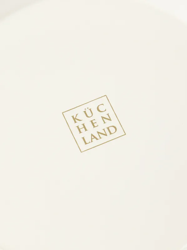 Таба, 20 см, 2,8 л, қақпағы бар, эмальданған металл/ағаш, сүт түстес, Үй, Emamel, image-5