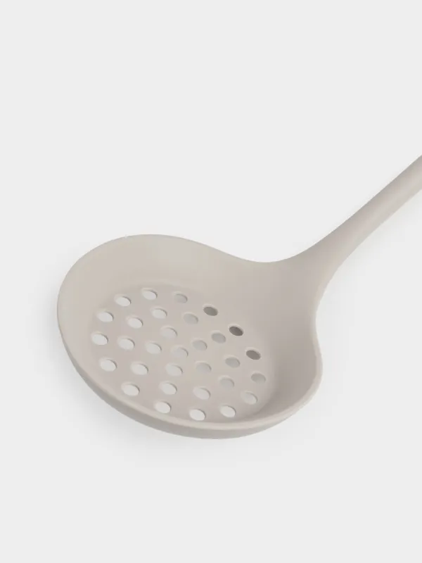 Шумовка, 32 см, силикон/нейлон, бежевая, Benefit, image-1