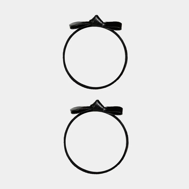 Шашқа арналған резеңке, 6 см, 2 дана, полиуретан/резеңке, қара, Бантик, Gracile