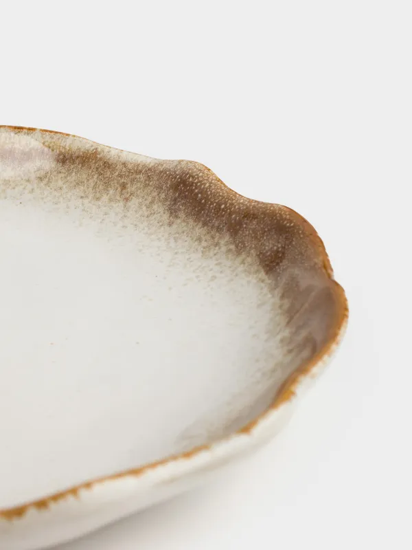 Блюдо декоративное, 23х16 см, Устрица, Seaside, image-7