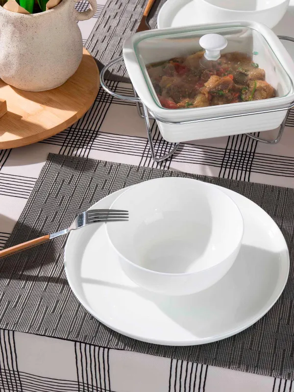 Салатник, 16х7 см, 800 мл, фарфор F, белая, Ideal white, image-6