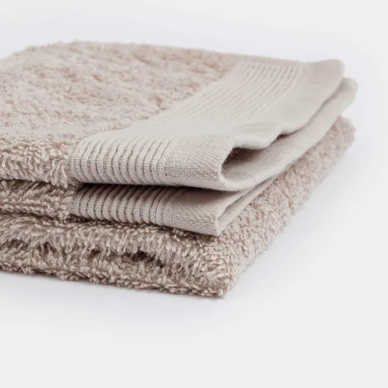 Полотенце, 40х60 см, хлопок, бежевое, Vari cotton, image-8