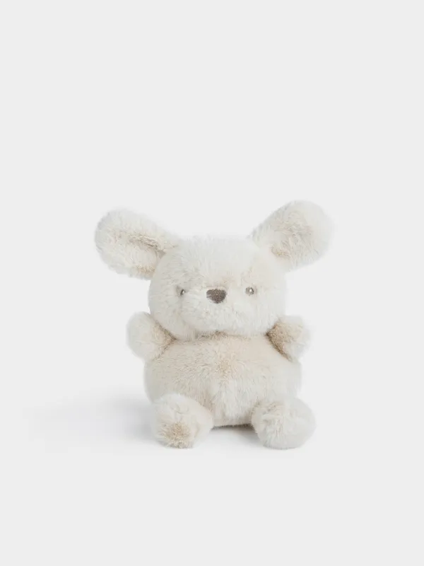 Игрушка, 20 см, мягкая, полиэстер, бежевая, Собачка, Dog toy, image-0