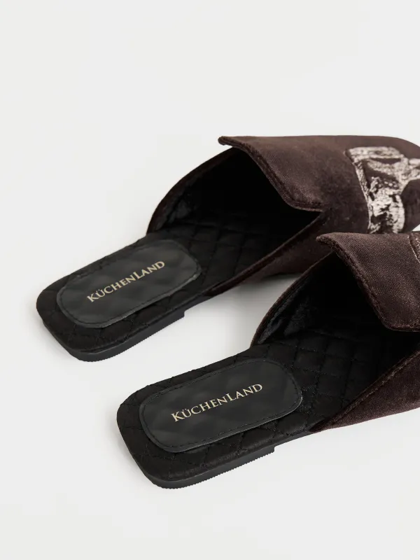 Тапочки женские, Slippers horse, image-3