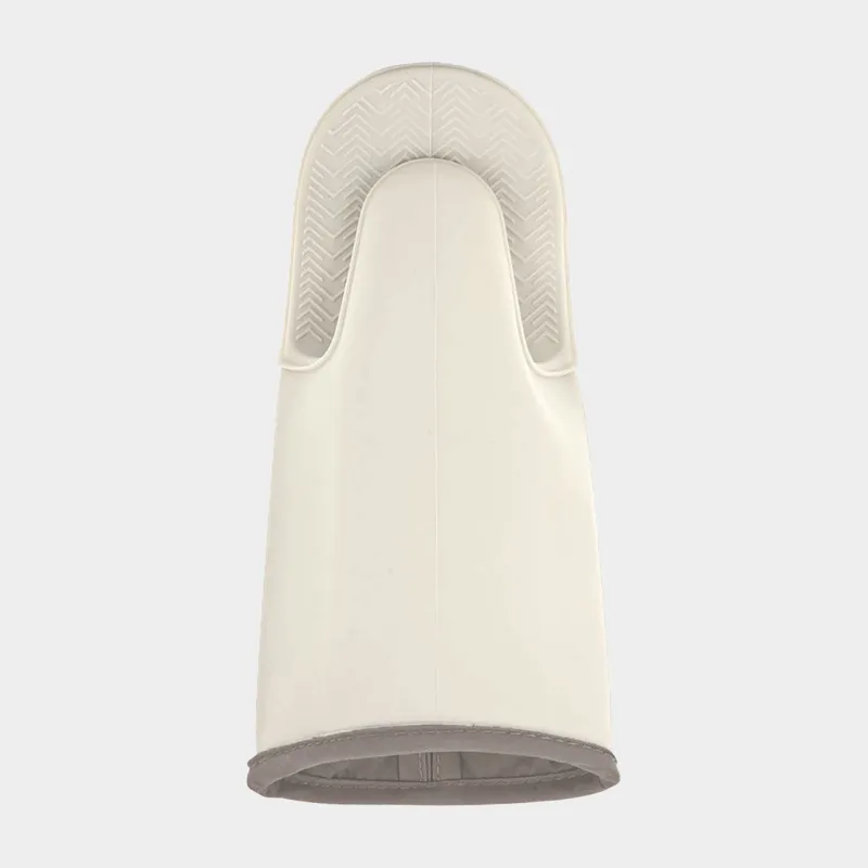 Ұстағыш-қолғап, 11х27 см, силикон/тоқыма, сүт түсті, Bakery