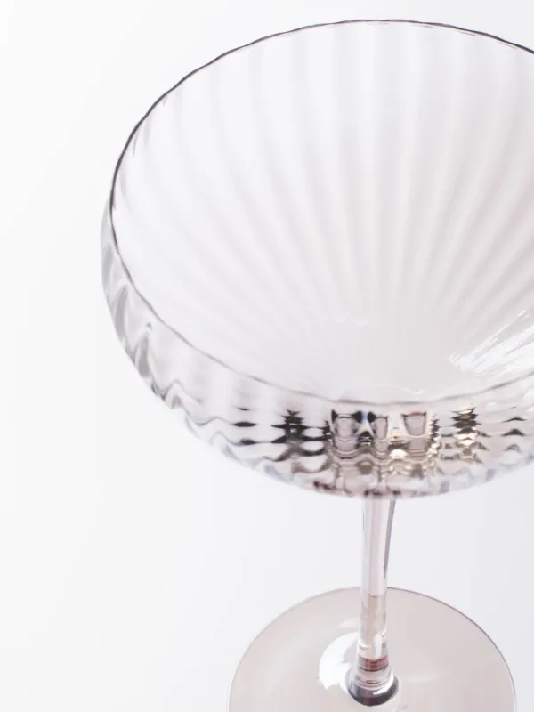 Шампанға арналған стақан, 320 мл, 2 дана, шыны, Інжу-маржан, Lombardy R polar, image-4