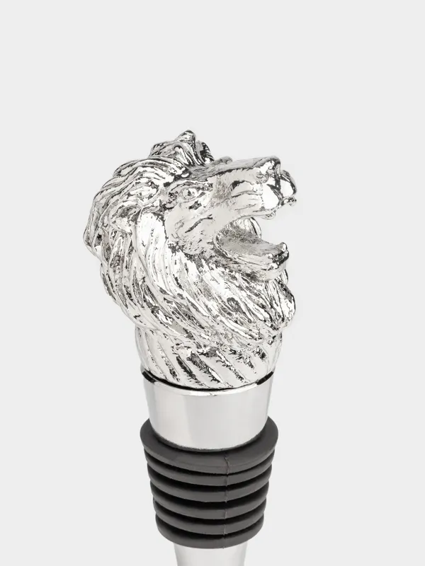 Пробка для винной бутылки, 9 см, металл, Лев, Leo, image-3