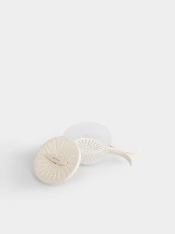 Жемістер мен көкөністерге арналған кептіргіш, 16х25 см, жиналмалы тұтқалары бар, пластик, сүт түстес, Regular, image-4