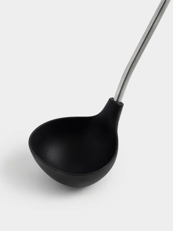 Ожау, 36 см, силикон/болат, қара, Nova black, image-2